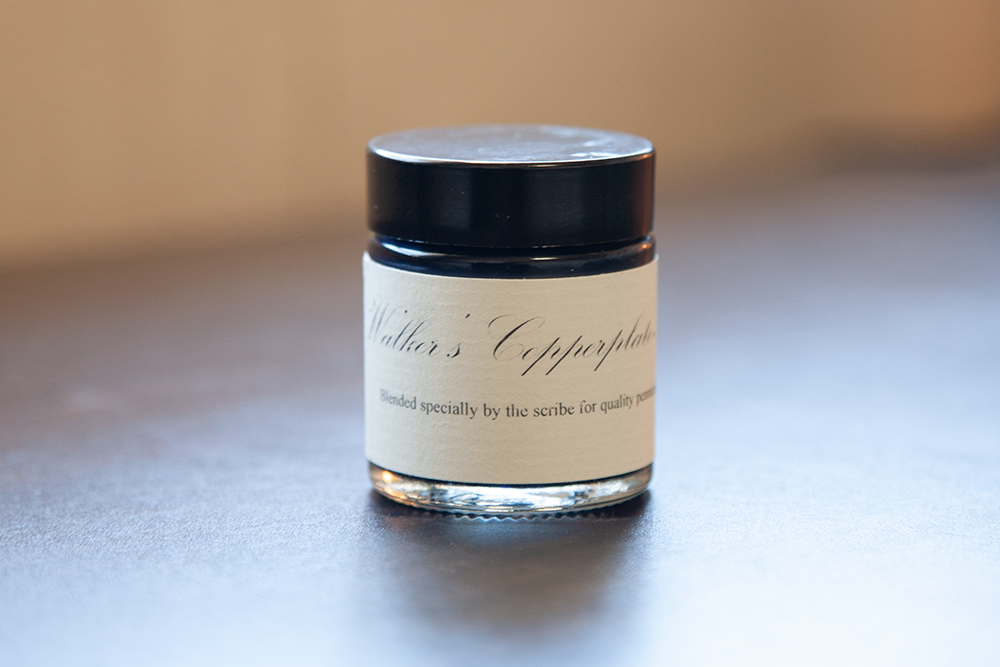 Walker's copperplate ink