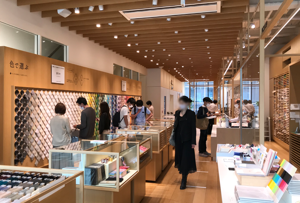 銀座伊東屋7Fのペーパーコーナーで紙を買う方法